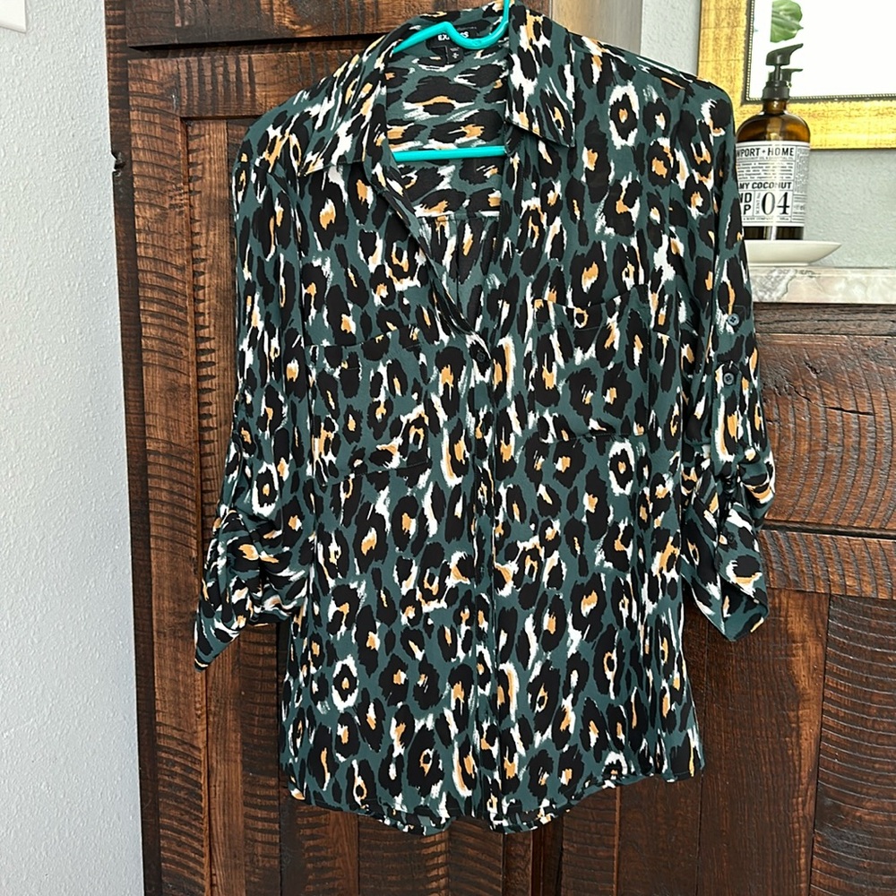 Cute print Express blouse